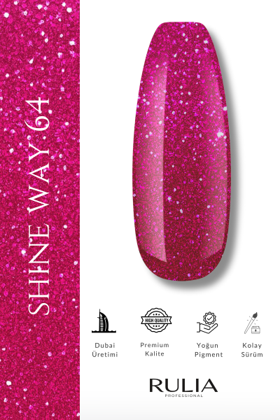 Rulia Kalıcı Oje Shine Way 064 15 ml