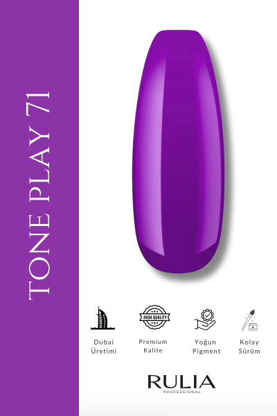 Rulia Kalıcı Oje Tone Play 071 15 ml