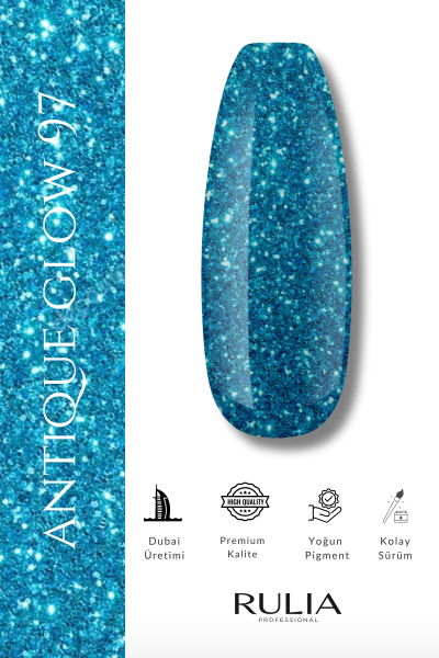 Rulia Kalıcı Oje Antique Glow 097 15 ml