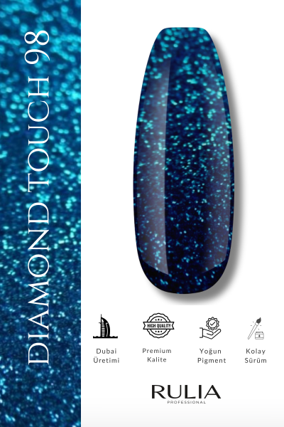 Rulia Kalıcı Oje Diamond Touch 098 15 ml