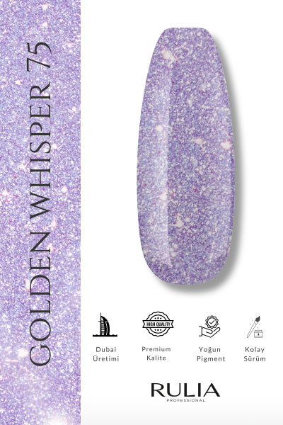 Rulia Kalıcı Oje Golden Whisper 075 15 ml
