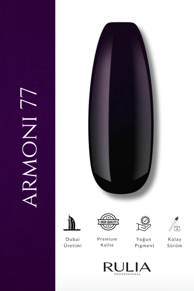 Rulia Kalıcı Oje Armoni 077 15 ml