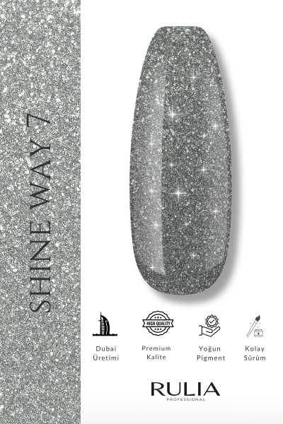 Rulia Kalıcı Oje Shine way 007 15 ml