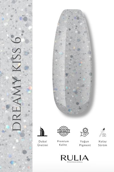 Rulia Kalıcı Oje Dreamy kiss 006 15 ml