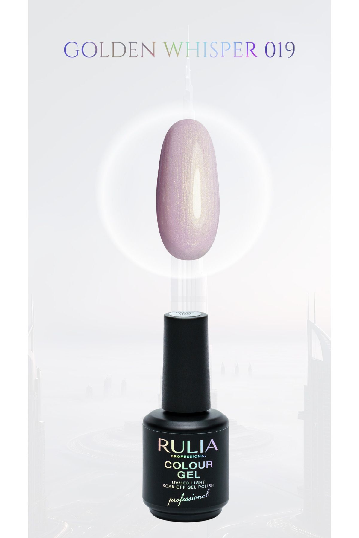 Rulia Kalıcı Oje Golden Whisper 019 15 ml