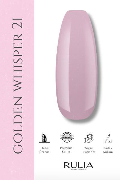 Rulia Kalıcı Oje Golden Whisper 021 15 ml