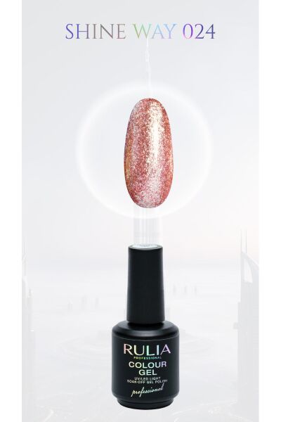 Rulia Kalıcı Oje Shine Way 024 15 ml