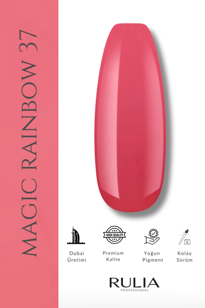Rulia Kalıcı Oje Magic Rainbow 037 15 ml