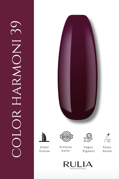 Rulia Kalıcı Oje Color Harmoni 039 15 ml