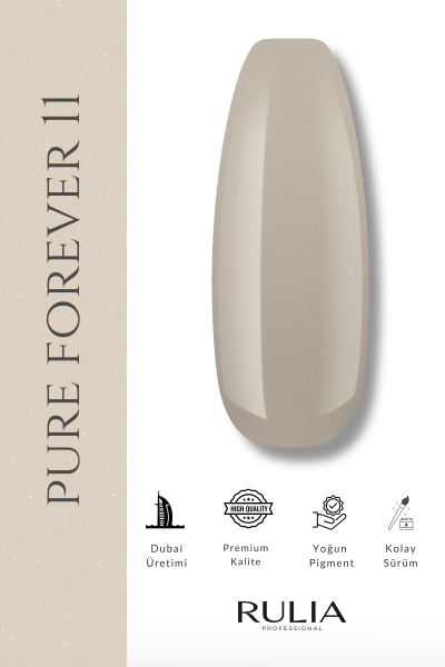 Rulia Kalıcı Oje Pure Forever 011 15 ml