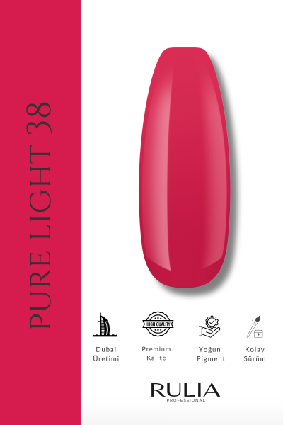 Rulia Kalıcı Oje Pure Light 038 15 ml