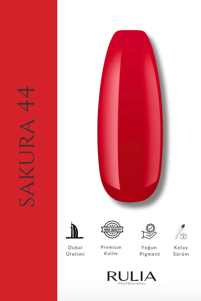 Rulia Kalıcı Oje Sakura 044 15 ml