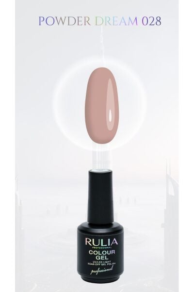Rulia Kalıcı Oje Powder Dream 028 15 ml