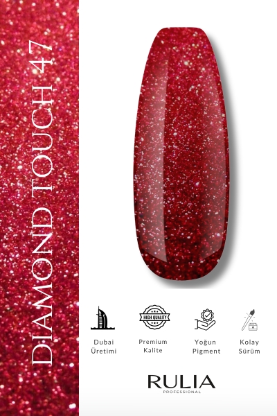Rulia Kalıcı Oje Diamond Touch 047 15 ml