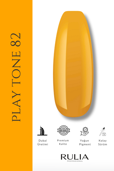 Rulia Kalıcı Oje Tone Play 082 15 ml