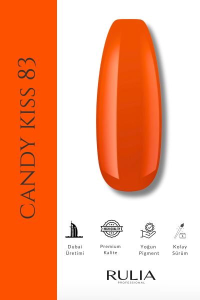 Rulia Kalıcı Oje Candy Kiss 083 15 ml