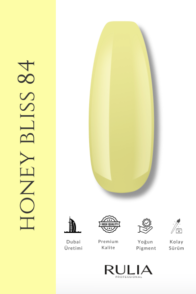 Rulia Kalıcı Oje Honey Bliss 084 15 ml
