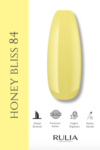 Rulia Kalıcı Oje Honey Bliss 084 15 ml