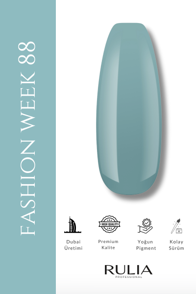 Rulia Kalıcı Oje Fashion Week 088 15 ml