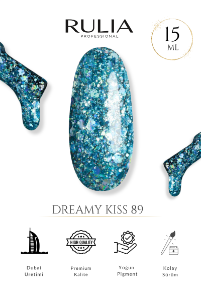 Rulia Kalıcı Oje Dreamy Kiss 89 15 ml