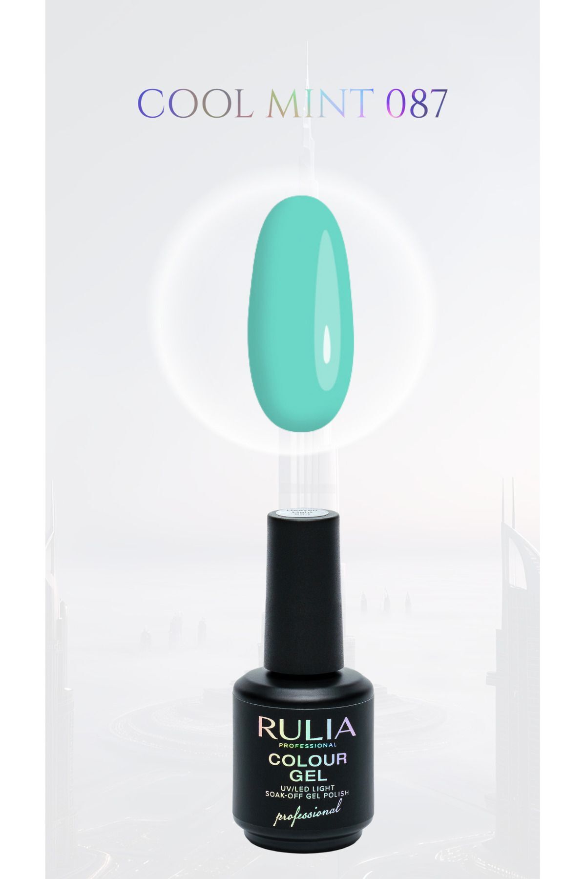 Rulia Kalıcı Oje Cool Mint 087 15 ml