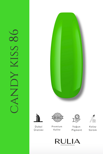 Rulia Kalıcı Oje Candy Kiss 086 15 ml