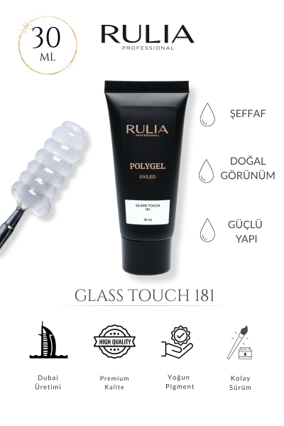 Rulia Poly Gel Glass Touch 181 30 ml