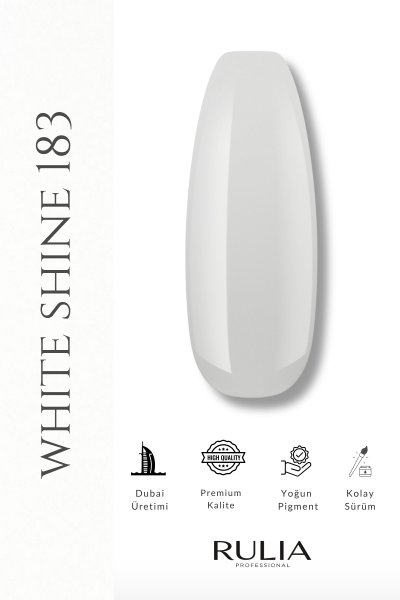 Rulia Poly Gel White Shine 183 30 ml