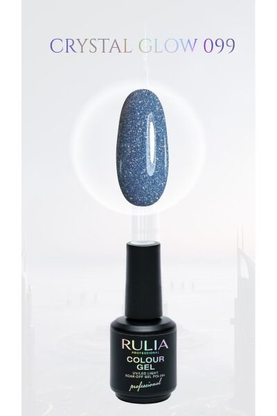 Rulia Kalıcı Oje Crystal Glow 099 15 ml