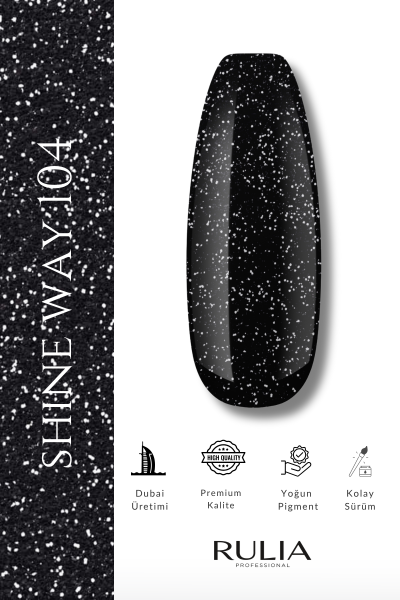 Rulia Kalıcı Oje Shine Way 104 15 ml