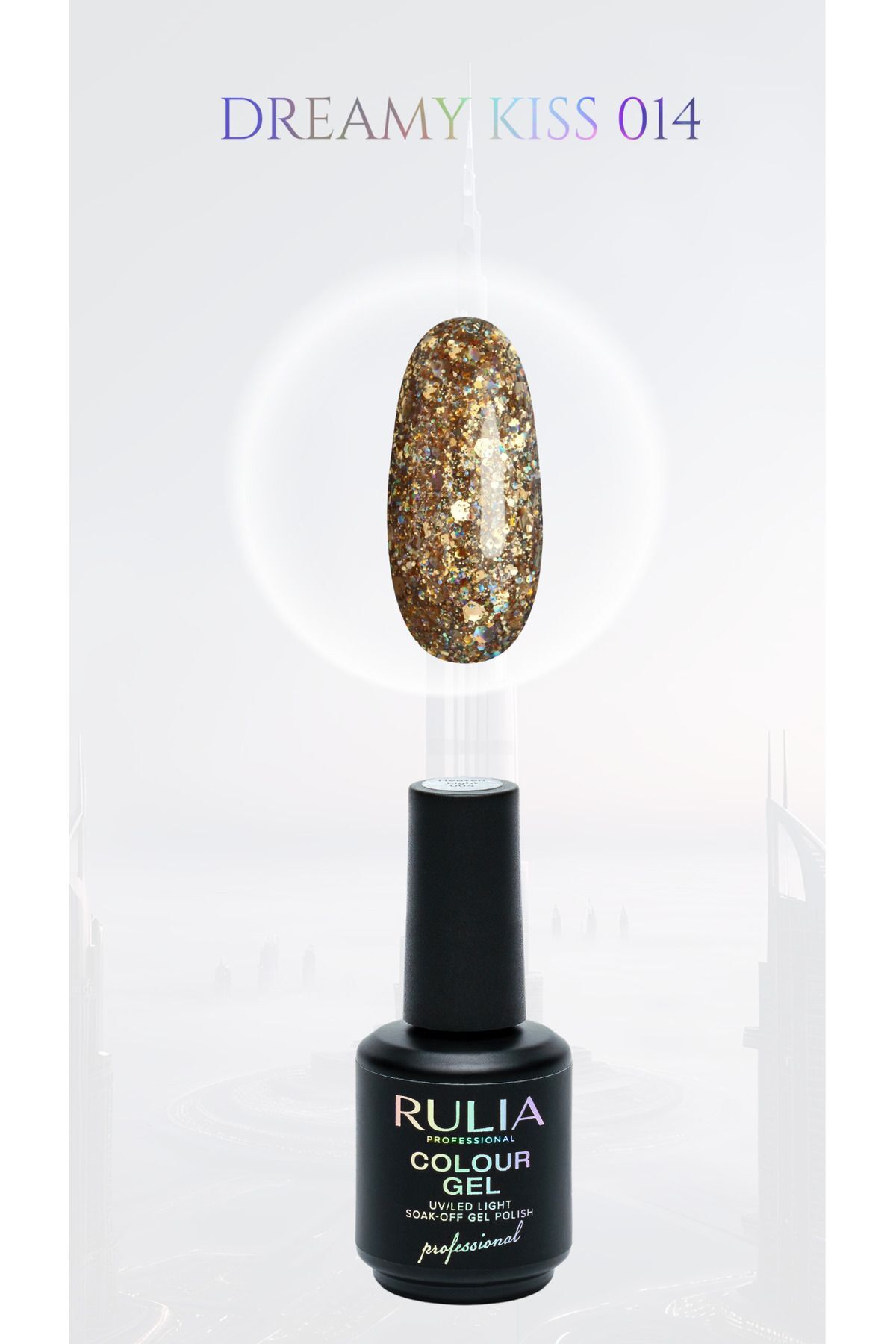 Rulia Kalıcı Oje Dreamy Kiss 014 15 ml