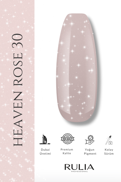 Rulia Kalıcı Oje Heaven Rose 030 15 ml