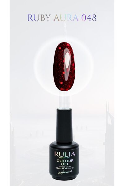 Rulia Kalıcı Oje Ruby Aura 048 15 ml