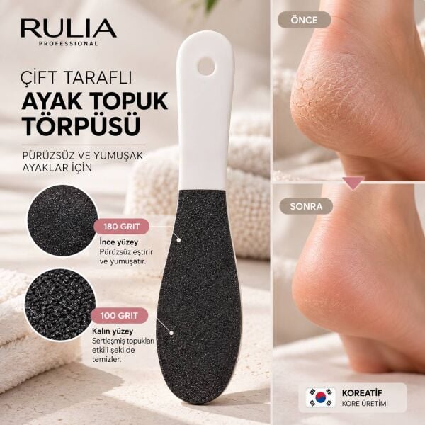 Ayak Topuk Törpüsü Çift Taraflı Nasır ve Ölü Deri Törpüsü