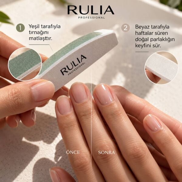 Rulia Magic Shiner Tırnak Parlatıcı Törpü