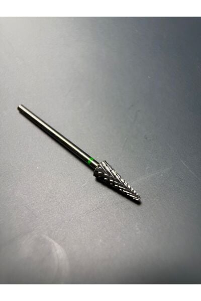 RULIA 2 Fonksiyonlu Protez Tırnak Çıkartma Freze Ucu Sert (Yeşil Bantlı) | Karbit Materyal