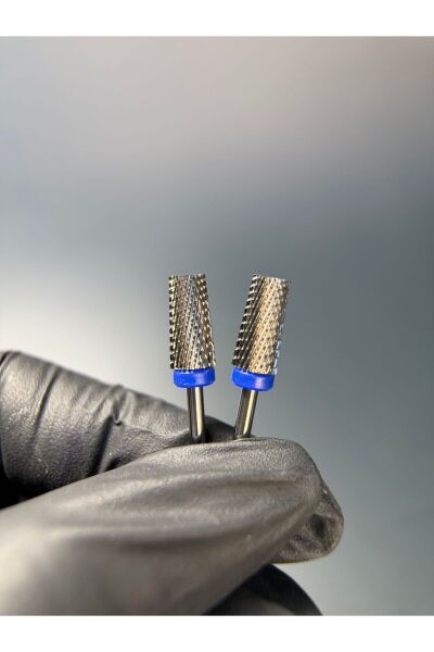 RULIA 2li Mavi Karbit Freze Ucu Orta Sertlikte Güçlü Performans