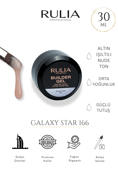 Rulia Builder Gel Galaxy Star 166 30 ml