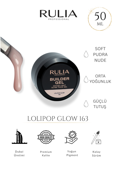 Rulia Builder Gel Lolipop Glow 163 50 ml