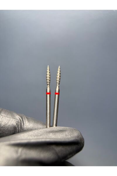 RULIA 0.23 mm Kırmızı Tornado Freze Ucu 2li Ekonomik Set