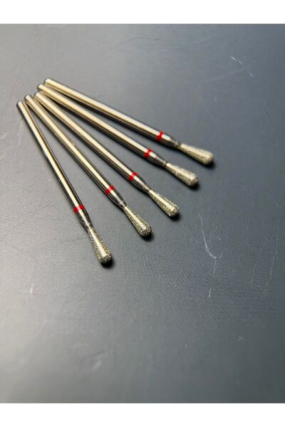 RULIA 1.8 mm Kırmızı Kibrit Freze Uç 5li Ekonomik Set