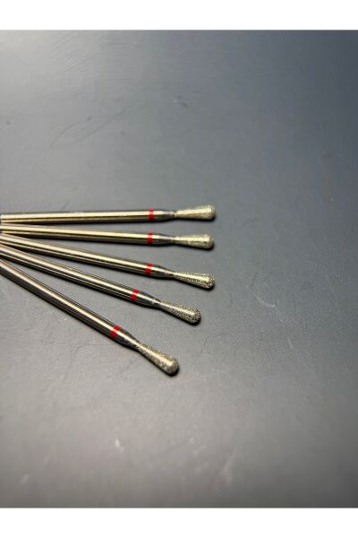 RULIA 1.8 mm Kırmızı Kibrit Freze Uç 5li Ekonomik Set