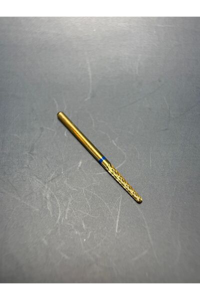 RULIA 2,3 mm Gold Karbit Freze Uç Profesyonel Manikür & Pedikür İçin