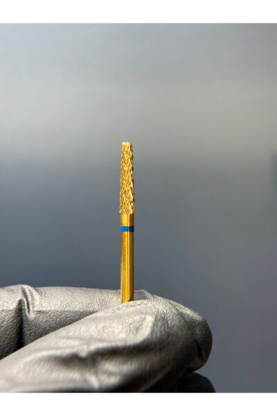 RULIA 3 mm Gold Karbit Freze Tırnak Yapısına Zarar Vermez
