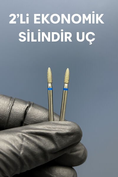 RULIA Elmas Silindir Alev Uç Mavi Bantlı (Orta Sertlik)