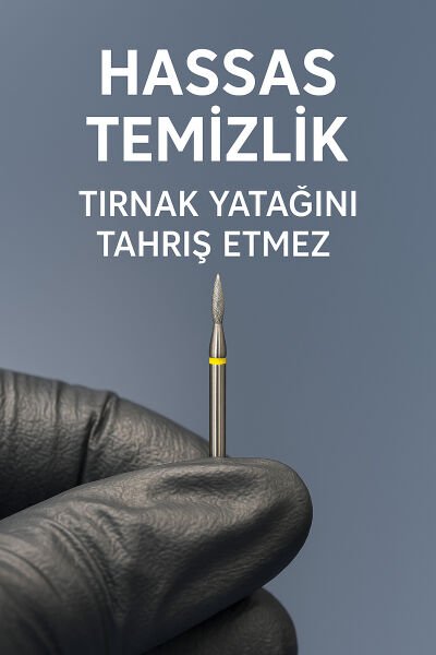 RULIA Elmas Alev Uç Hassas Temizlik İçin İnce Uç (1.6 mm)