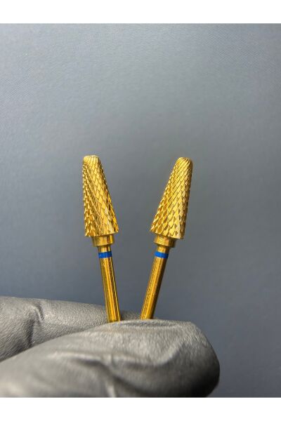 RULIA 2li Ekonomik 6 mm Gold Karbit Uç Uzun Süre Keskinliğini Korur, Tırnak Yapısına Zarar Vermez