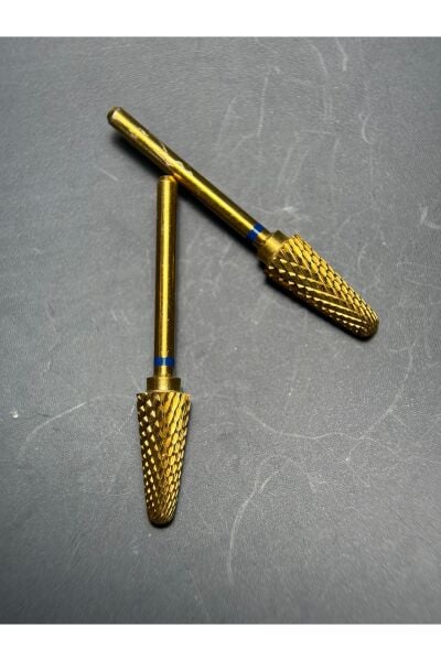 RULIA 2li Ekonomik 6 mm Gold Karbit Uç Uzun Süre Keskinliğini Korur, Tırnak Yapısına Zarar Vermez