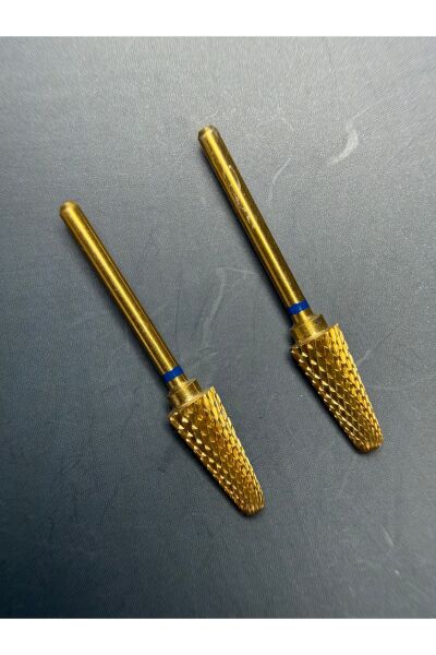 RULIA 2li Ekonomik 6 mm Gold Karbit Uç Uzun Süre Keskinliğini Korur, Tırnak Yapısına Zarar Vermez