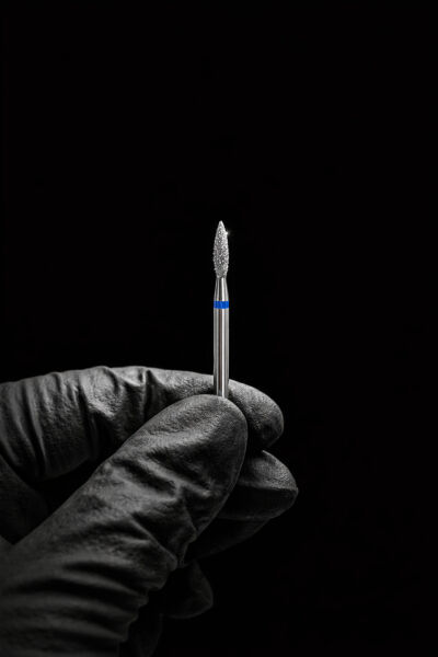 Kütikül Temizleme Ucu 0.18 mm Mavi Ateş Elmas Freze Ucu | Detay Manikür
